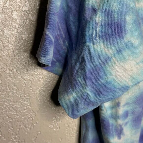 Vintage 1990 Robert Plant Led Zeppelin Tie Dye T Shirt Medium - Picture 5 of 6